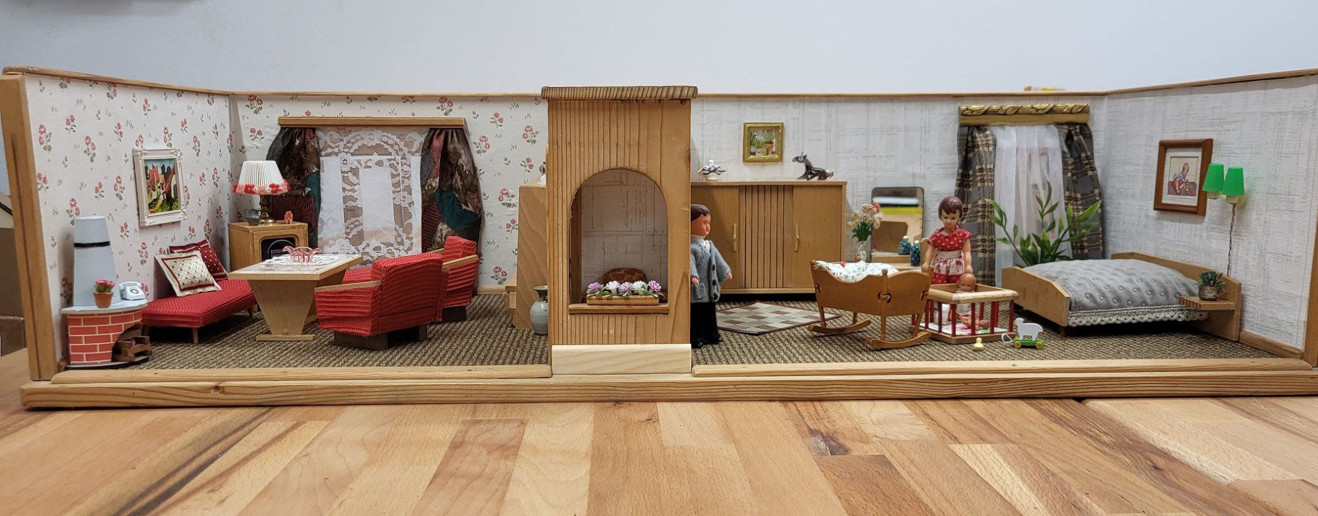 Zwei-Zimmer-Appartement mit Bad