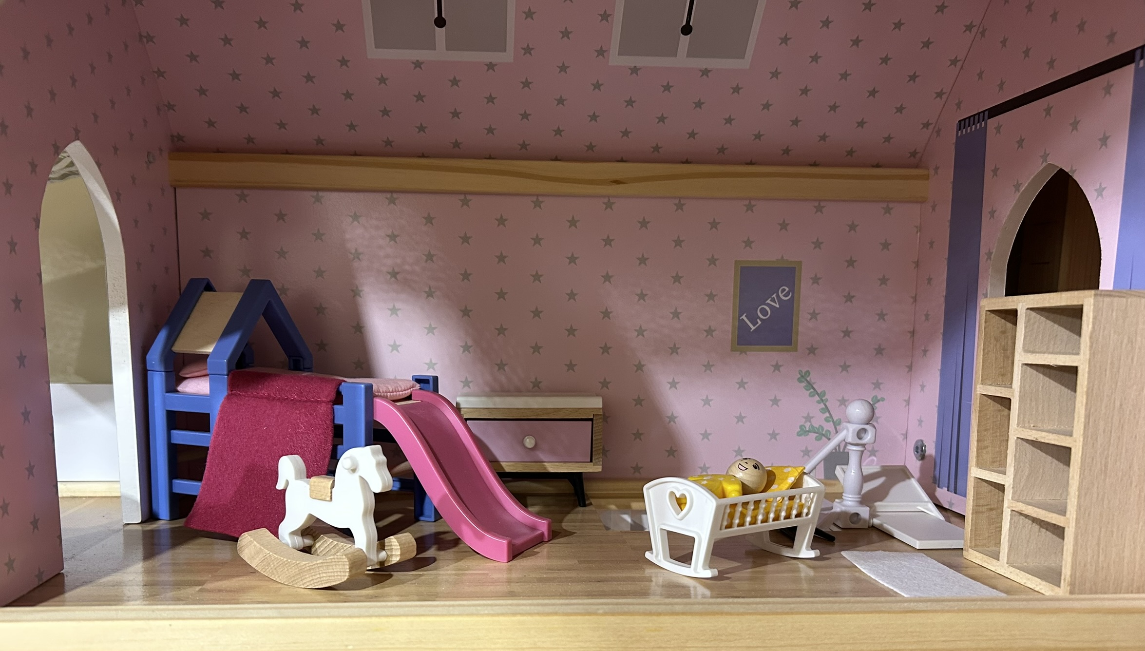 Kinderzimmer unterm Dach
