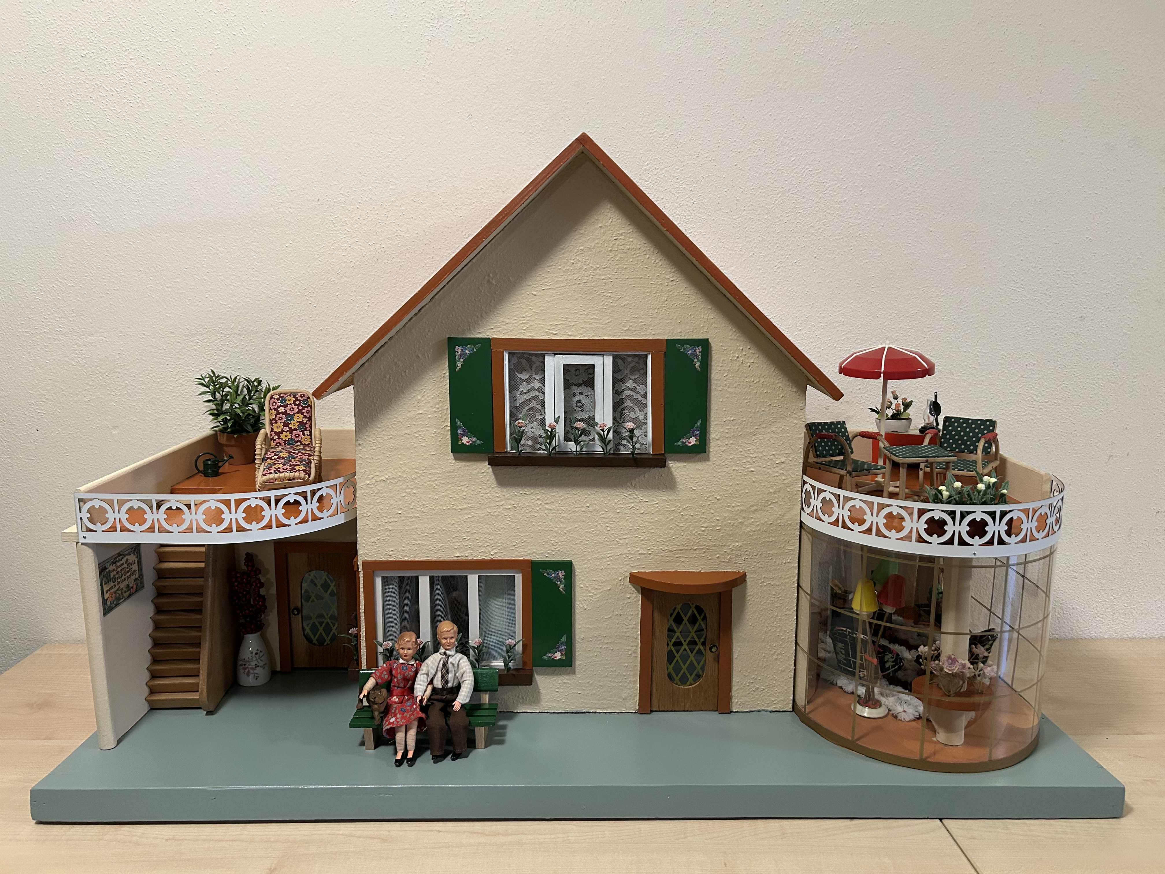 Das Haus für den Bayerischen Rundfunk Albin Schönherr Haus mit Wintergarten Baujahre 1955 bis 1960